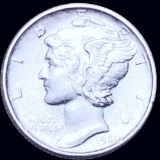 1920-D Mercury Silver Dime UNCIRCULATED