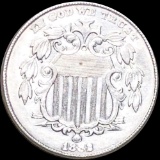 1882 Shield Nickel CLOSELY UNCIRCULATED