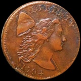 1794 Liberty Cap Large Cent CLOSELY UNCIRCULATED