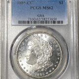 1885-CC Morgan Silver Dollar PCGS - MS 62 GSA