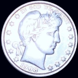 1908-D Barber Half Dollar LIGHTLY CIRCULATED