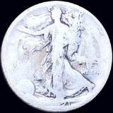 1921-D Walking Half Dollar NICELY CIRCULATED