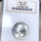 1948 Washington Silver Quarter NGC - MS67