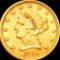 1861 $2.50 Gold Quarter Eagle UNCIRCULATED