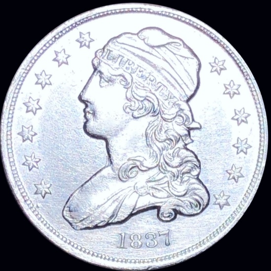 1837 Capped Bust Quarter UNCIRCULATED