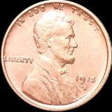 1915-D Lincoln Wheat Penny CLOSELY UNCIRCULATED