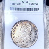 1830 Capped Bust Half Dollar ANACS - AU50