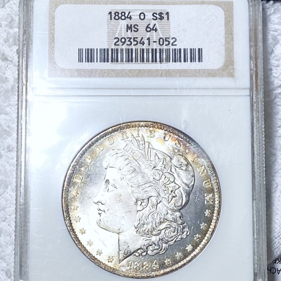 1884-O Morgan Silver Dollar NGC - MS64