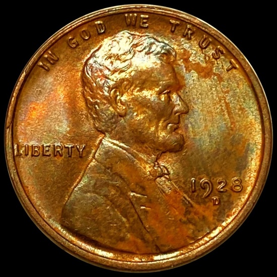 1928-D Lincoln Wheat Penny UNCIRCULATED