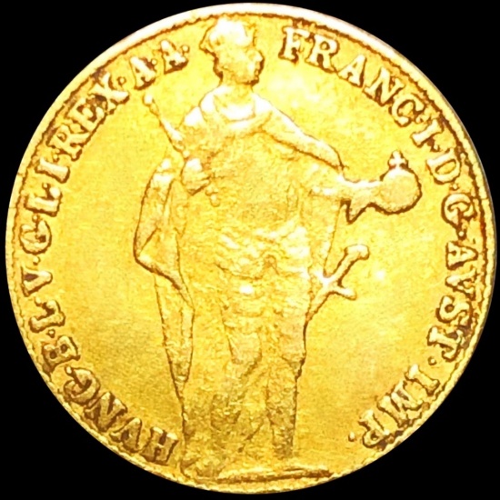 1835 Hungary Gold Ducat XF