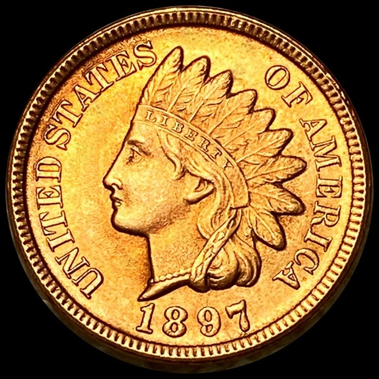 1897 Indian Head Penny UNCIRCULATED