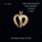 10kt Diamond Heart Pendant ~0.25ctw, 2.1dwt