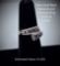 14kt Black Diamond & Diamond Ring, ~0.35ctw