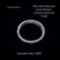 10kt Diamond Circle Pendant, ~0.20ctw, 1.1dwt