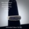 14kt Black Diamond & Diamond Ring ~0.50ctw, 2.6dwt