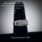 14kt Princess Cut Diamond Engagement Ring ~0.90ctw