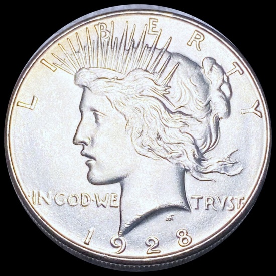 1928-S Silver Peace Dollar UNCIRCULATED