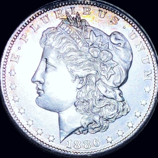 1886-S Morgan Silver Dollar UNCIRCULATED