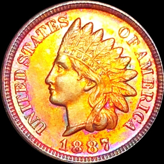 1887 Indian Head Penny UNCIRCULATED