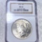 1923 Silver Peace Dollar NGC - MS63