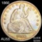 1866 Seated Liberty Dollar CHOICE AU
