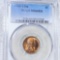 1909 V.D.B. Lincoln Wheat Penny PCGS - MS 66 RB