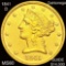 1841-D $5 Gold Half Eagle UNCIRCULATED