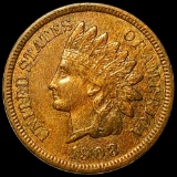 1908-S Indian Head Penny CLOSELY UNC