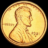 1921-S Lincoln Wheat Penny UNCIRCULATED