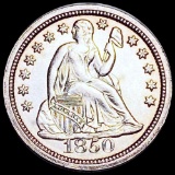 1850 Seated Liberty Dime UNCIRCULATED