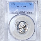 1952 Jefferson Nickel PCGS - PR67