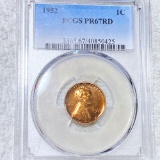 1952 Lincoln Wheat Penny PCGS - PR 67 RD