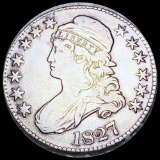 1827 Capped Bust Half Dollar ABOUT UNCIRCULATED