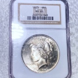 1923 Silver Peace Dollar NGC - MS64