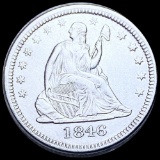 1846 Seated Liberty Quarter UNCIRCULATED