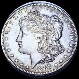 1887-S Morgan Silver Dollar CLOSELY UNC