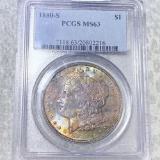 1880-S Morgan Silver Dollar PCGS - MS63