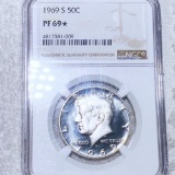 1969-S Kennedy Half Dollar NGC - PF 69 STAR