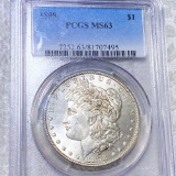 1898 Morgan Silver Dollar PCGS - MS63