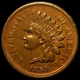 1859 Indian Head Penny NEARLY UNC