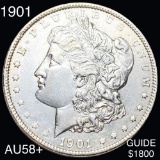 1901 Morgan Silver Dollar CHOICE AU