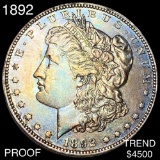 1892 Morgan Silver Dollar CHOICE PROOF