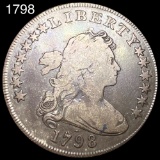 1798 Draped Bust Dollar NICELY CIRCULATED