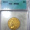 1913 $5 Gold Half Eagle ICG - MS63