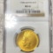 1908 $10 Gold Eagle NGC - MS 61 NM