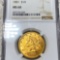 1881 $10 Gold Eagle NGC - MS60