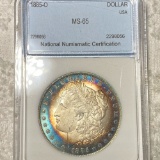 1885-O Morgan Silver Dollar NNC - MS65