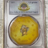 1857 Gold Rush Nuggets 1.5 Grams
