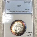 1964 Kennedy Half Dollar NNC - MS67