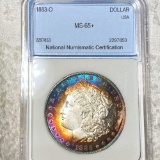 1883-O Morgan Silver Dollar NNC - MS65+